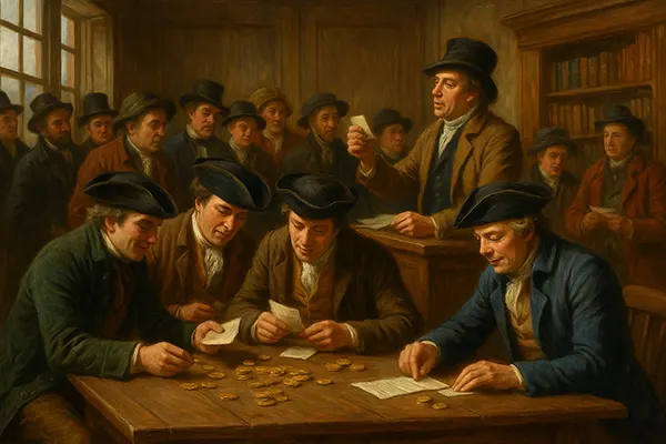 Historic betting slip