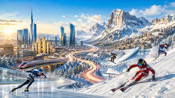 Régions hôtes olympiques